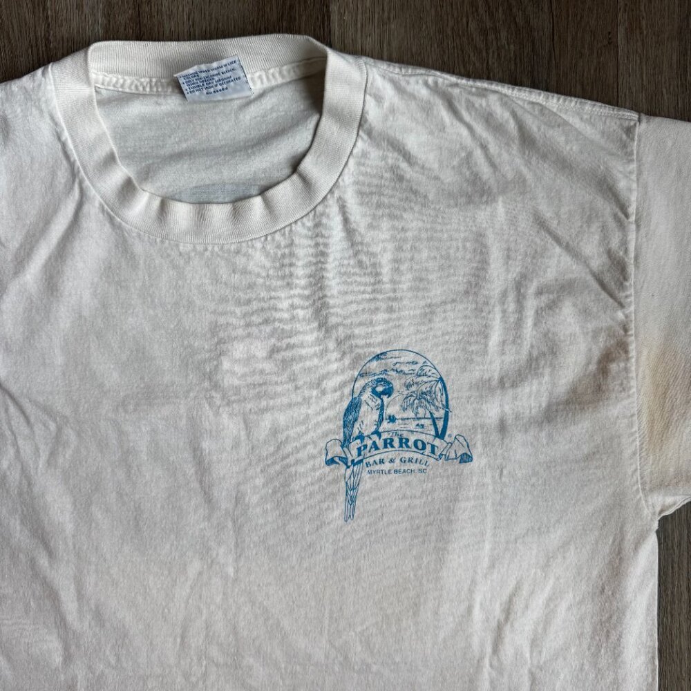 Vintage Myrtle Beach, South Carolina Parrot Bar T-Shirt - size XLarge - Picture 3 of 6